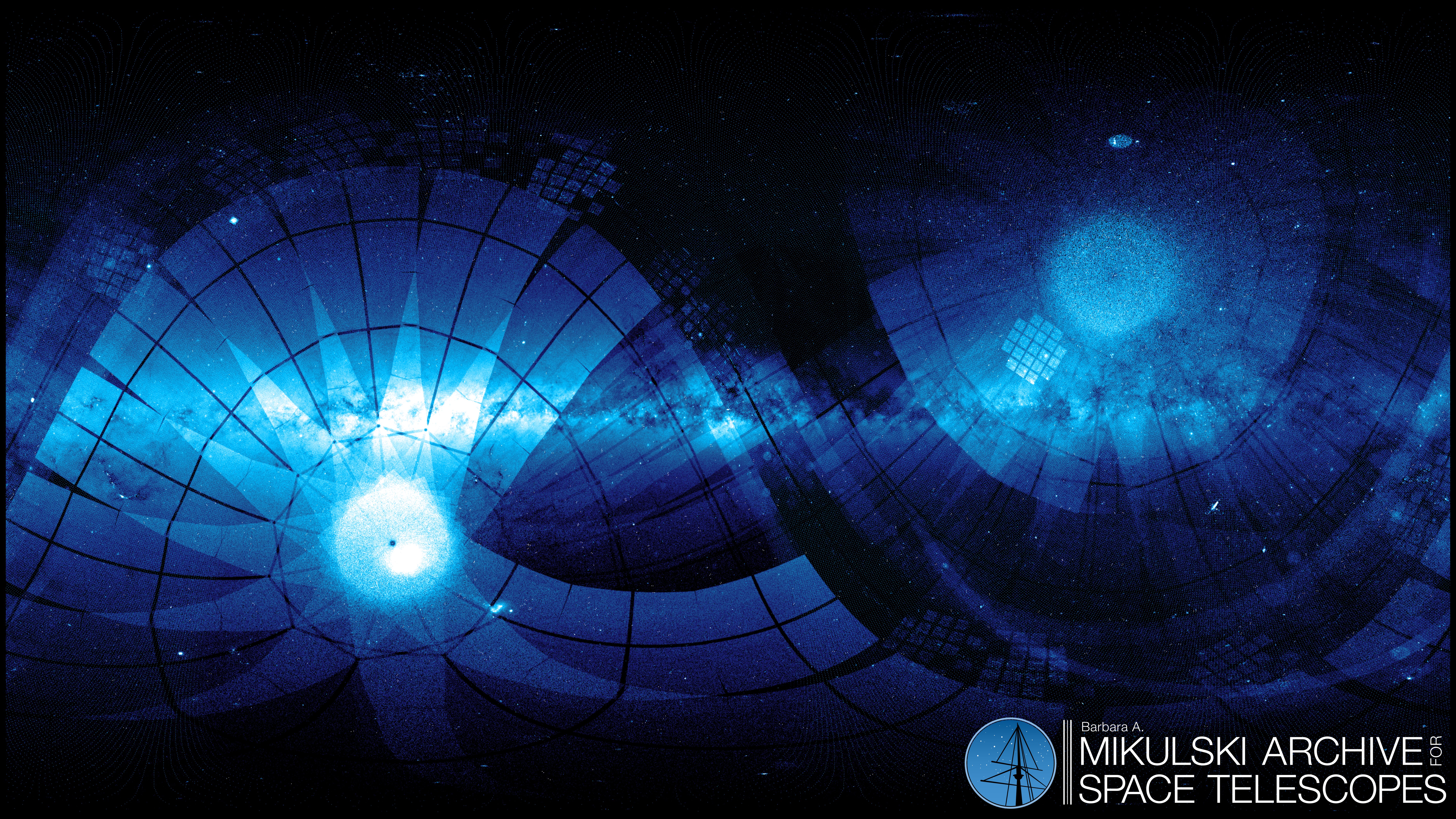 mast background in galactic coordinates
